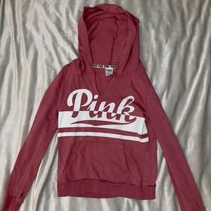 PINK sweat shirt crop hoodie💓